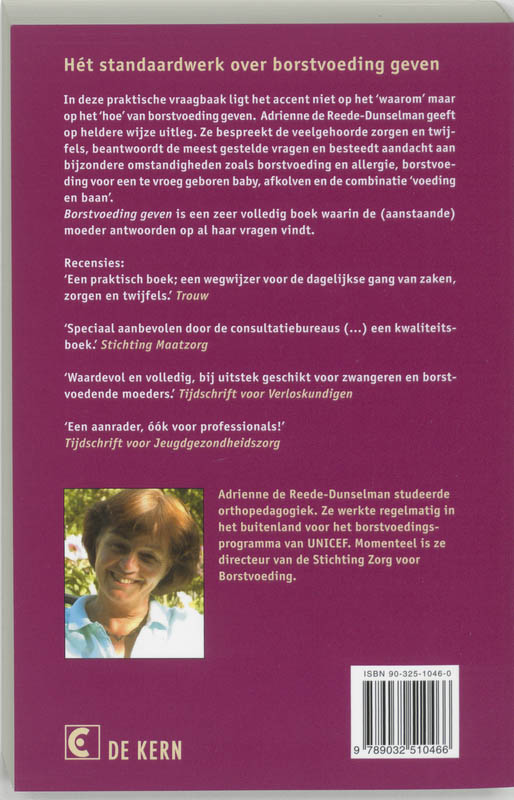 Borstvoeding geven Borstvoeding geven achterkant