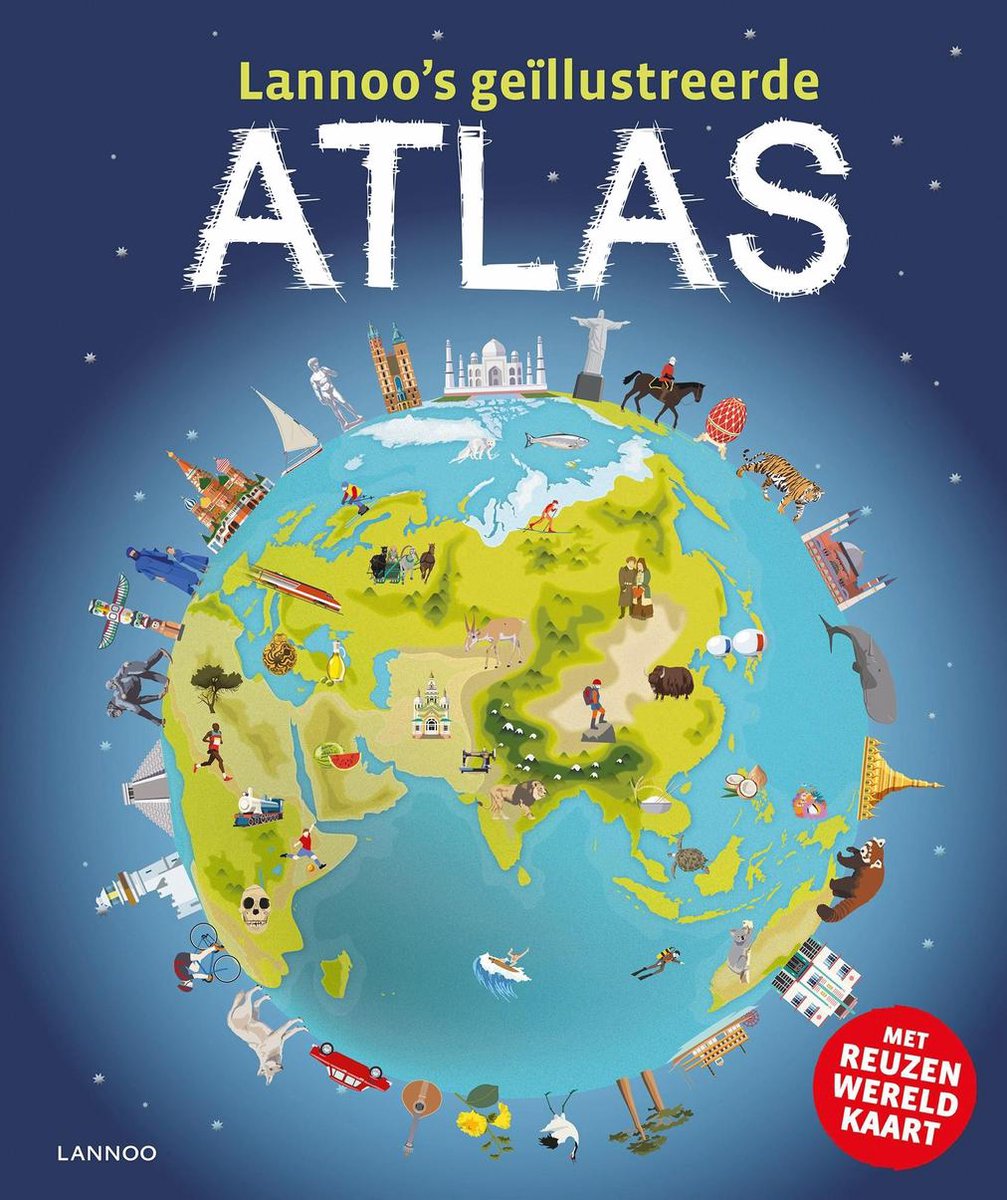 Andrew Brooks Lannoo's Geïllustreerde Atlas