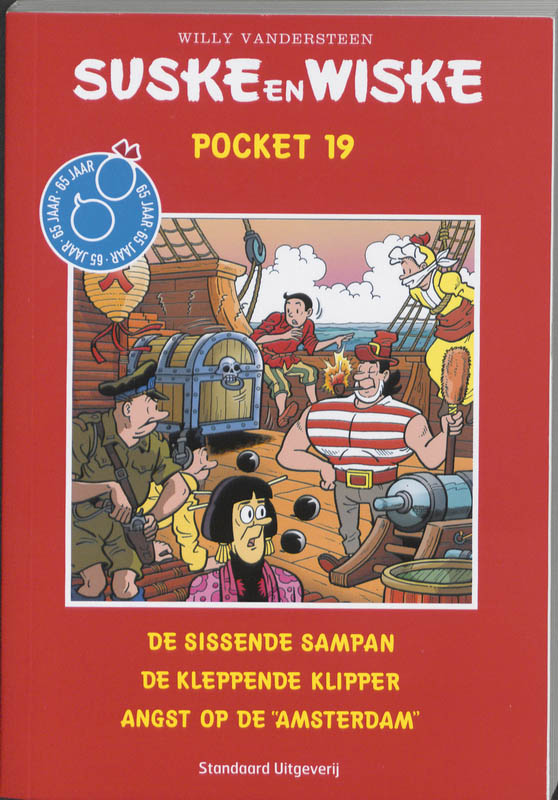 Pocket: sissende sampan, klepppende klipper, angst op de 'Amsterdam' / Suske en Wiske