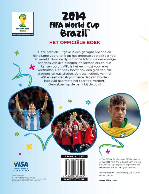 2014 FIFA World Cup Brazil achterkant