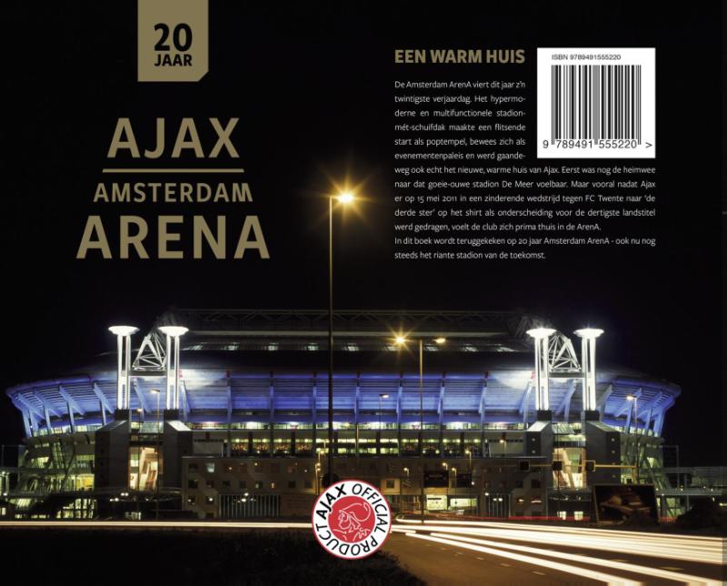 20 jaar Ajax & ArenA achterkant