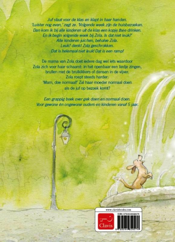 Mam, doe normaal! achterkant