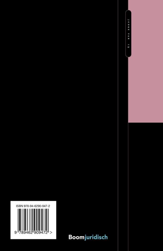 Experimenten in het bestuursrecht / Jonge VAR-reeks / 19 achterkant