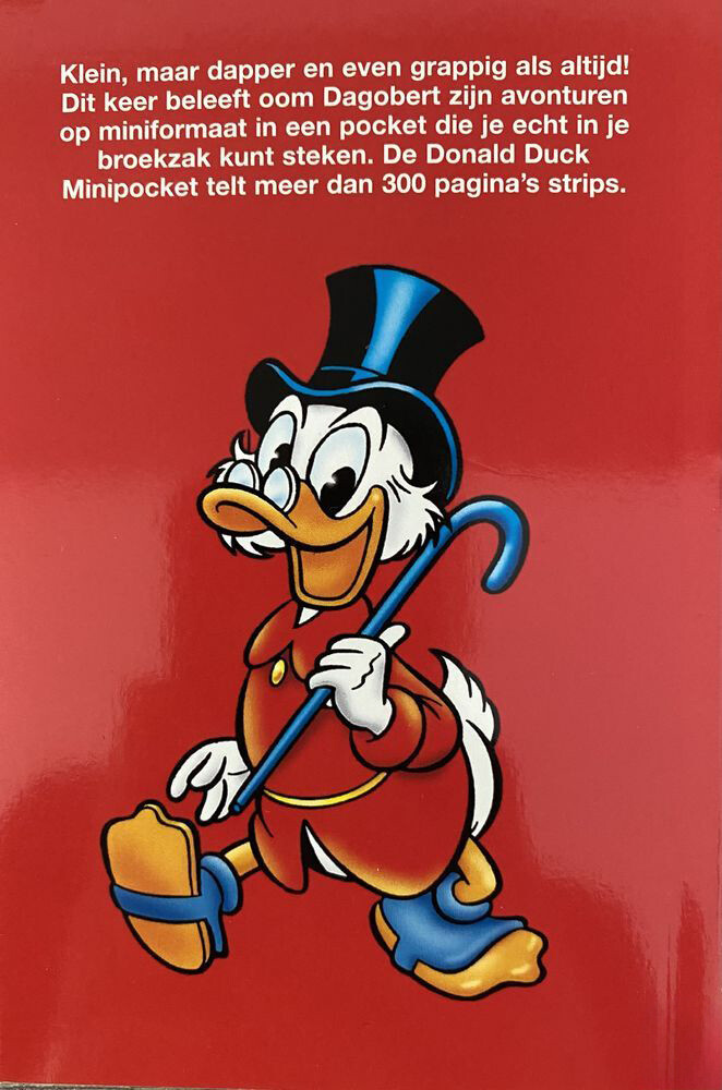 Donald Duck mini pocket 2 / Donald Duck mini pocket / 2 achterkant