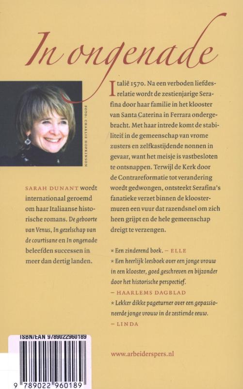 In ongenade In ongenade achterkant