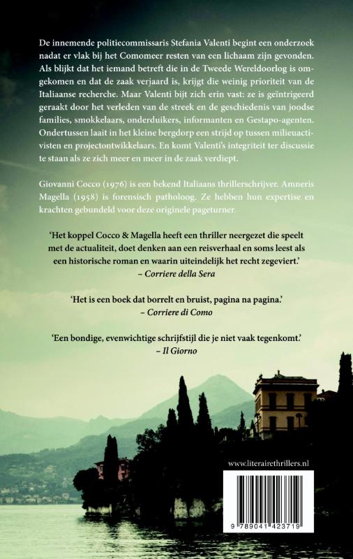 Schaduw over het meer Schaduw over het meer achterkant