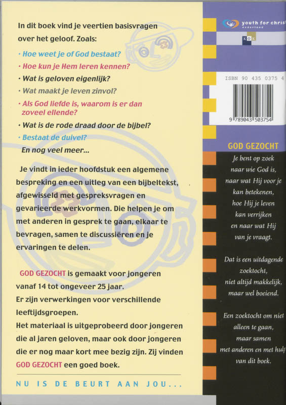 God gezocht / 1 achterkant