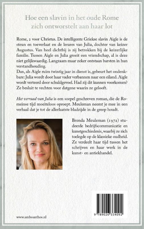 Het verraad van Julia achterkant