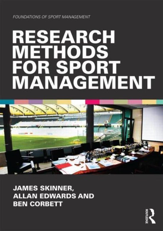 boekenbalie_9780415572569_cover Research Methods for Sport Management