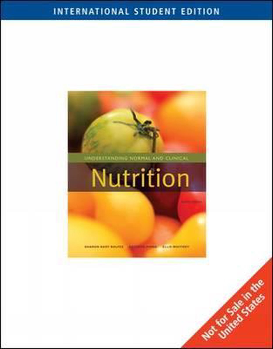 boekenbalie_9780495556565_cover Understanding Normal and Clinical Nutrition