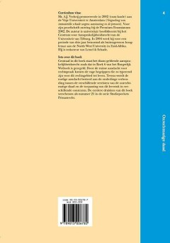 Onrechtmatige Daad / Monografieen Privaatrecht / 4 achterkant