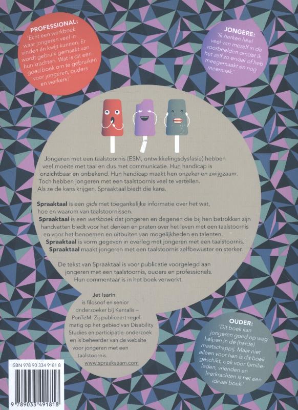 Spraaktaal Spraaktaal achterkant