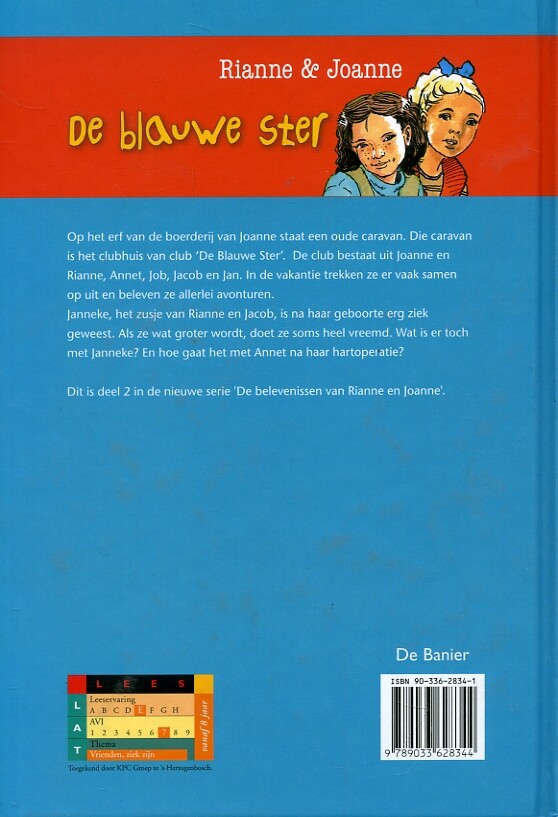 BLAUWE STER, EEN        R & J 2 achterkant