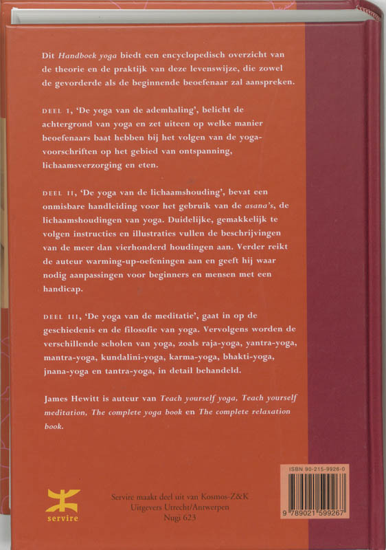 Handboek yoga Handboek yoga achterkant