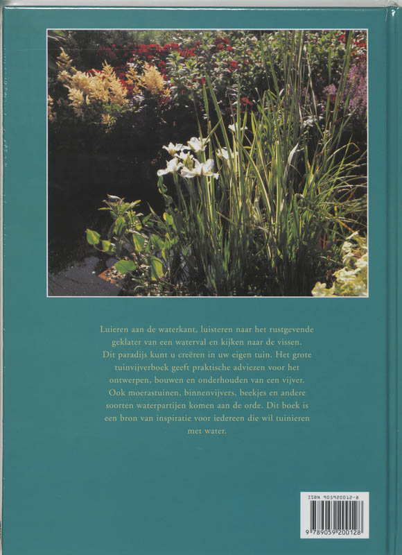 Het grote tuinvijverboek achterkant