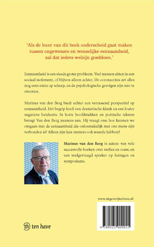 Ode aan de eenzaamheid achterkant