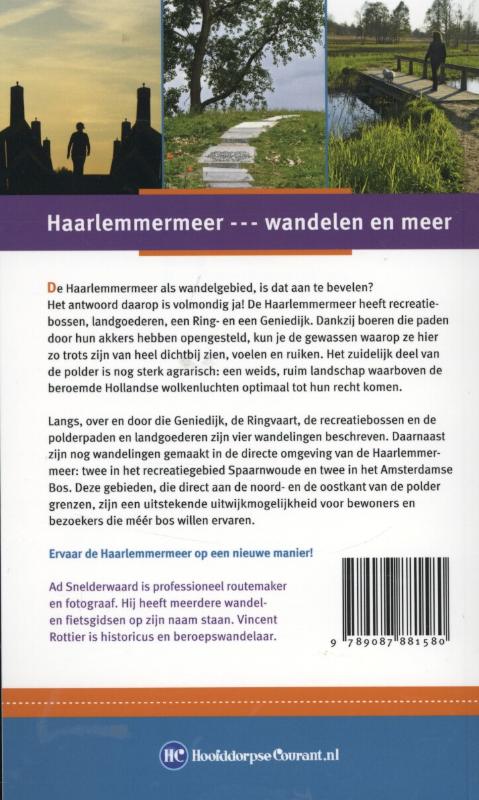 Haarlemmermeer, wandelen en meer achterkant