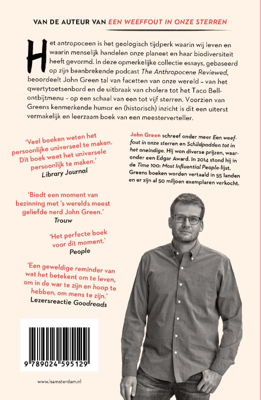 Hoe is het Antropoceen je tot nu toe bevallen? Hoe is het Antropoceen je tot nu toe bevallen? achterkant