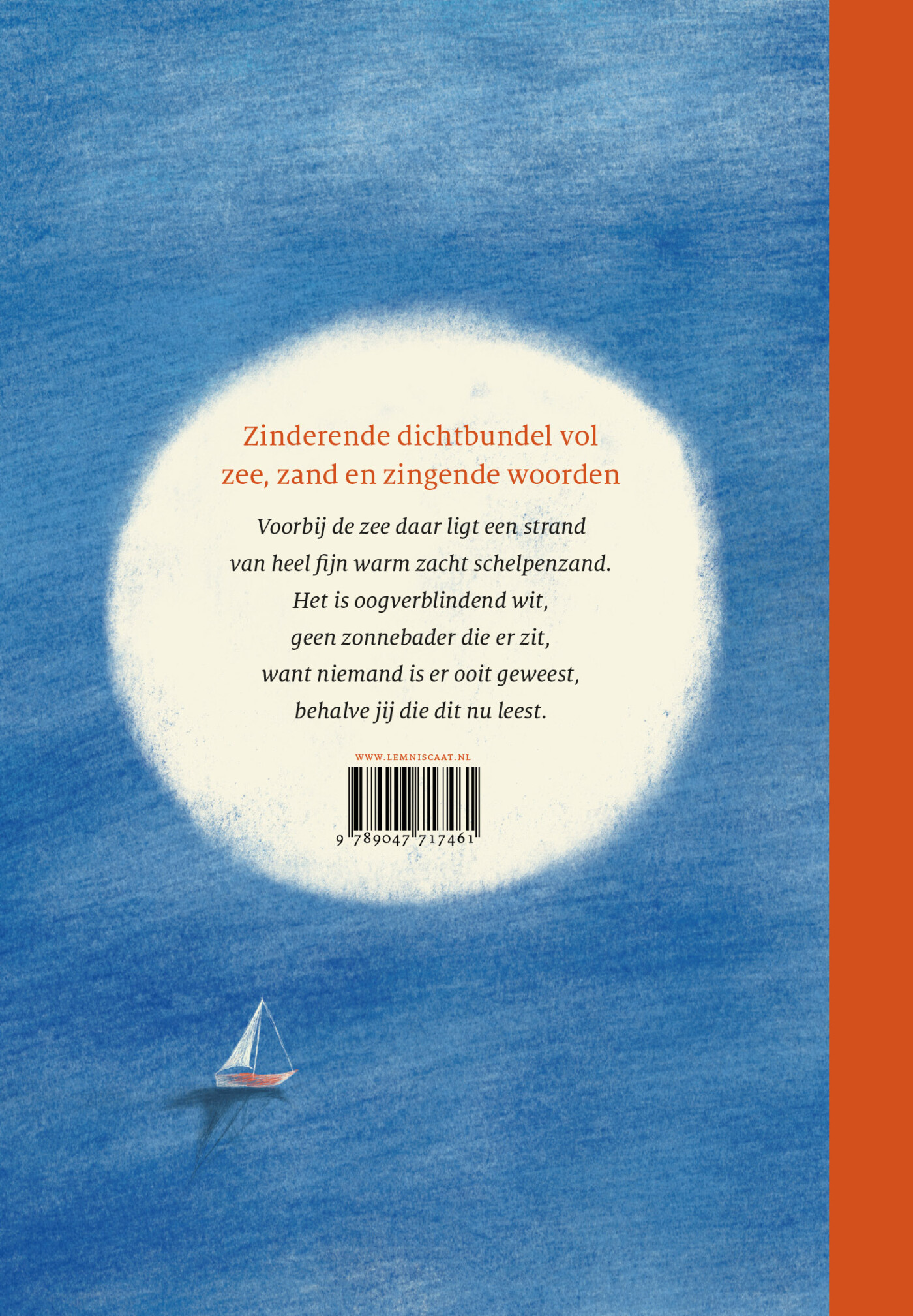 De zee is bijna alles achterkant