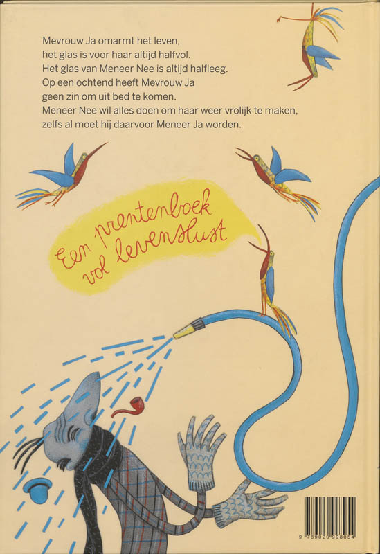 Mevrouw Ja en Meneer Nee achterkant