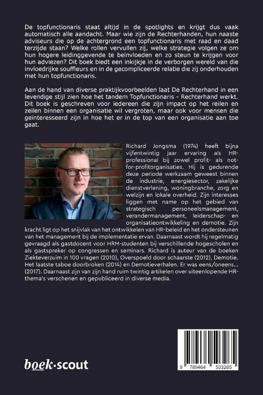 De Rechterhand achterkant