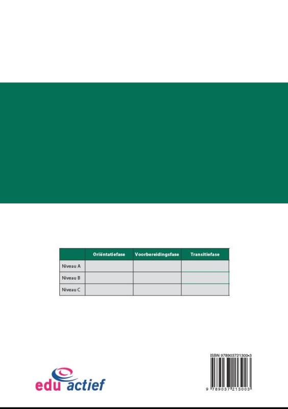 Nederlands / Taalverzorging; Voor 1F - spelling; Deel 2 van 3 / StruX achterkant