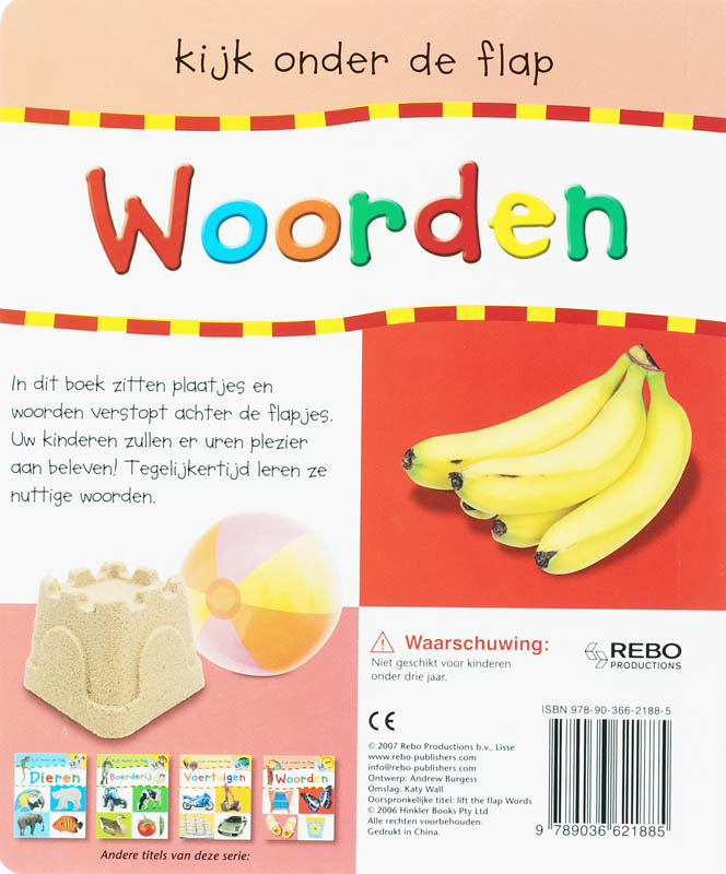 Woorden achterkant