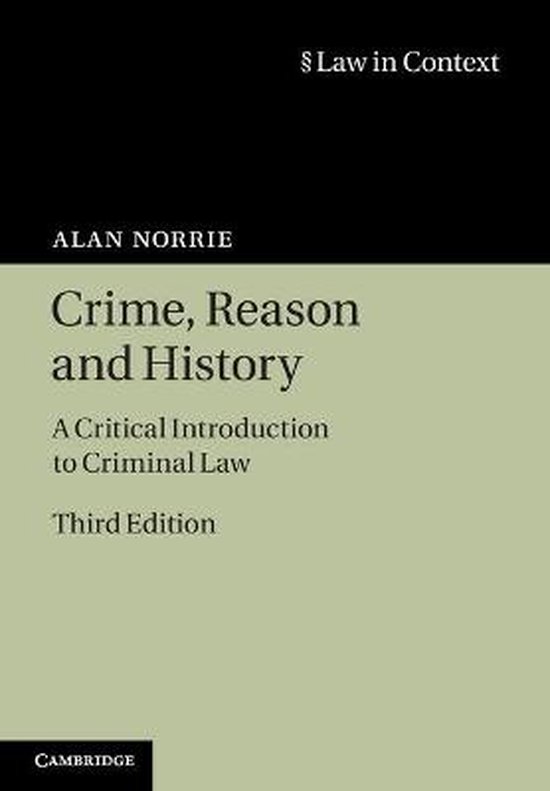 Crime Reason & History 3Rd