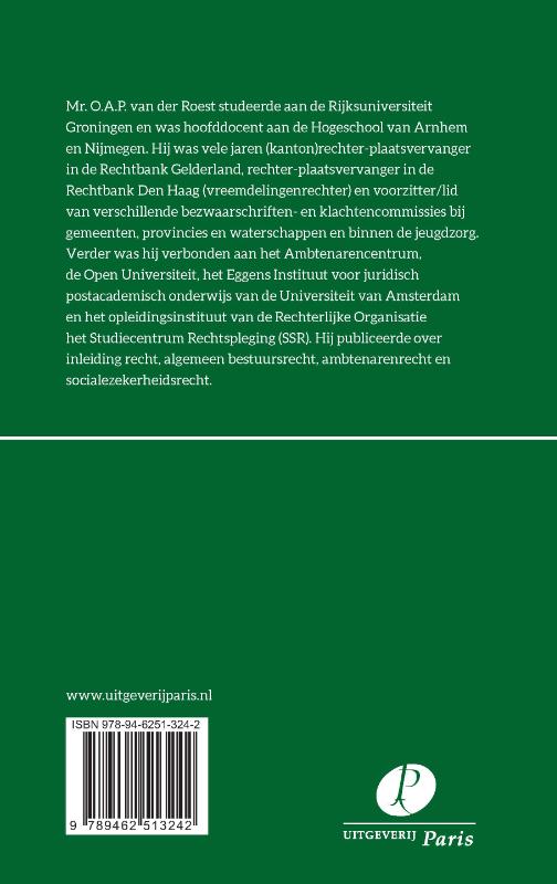 Recht & Interpretatie achterkant