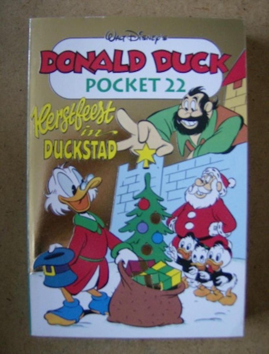 Disney Donald Duck Pock 022 Kerstfeest In Duckstad