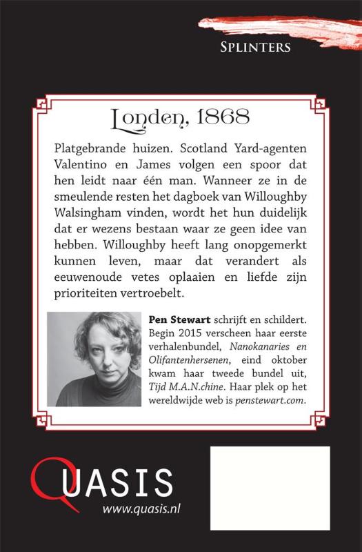 Opgejaagd / Splinters achterkant