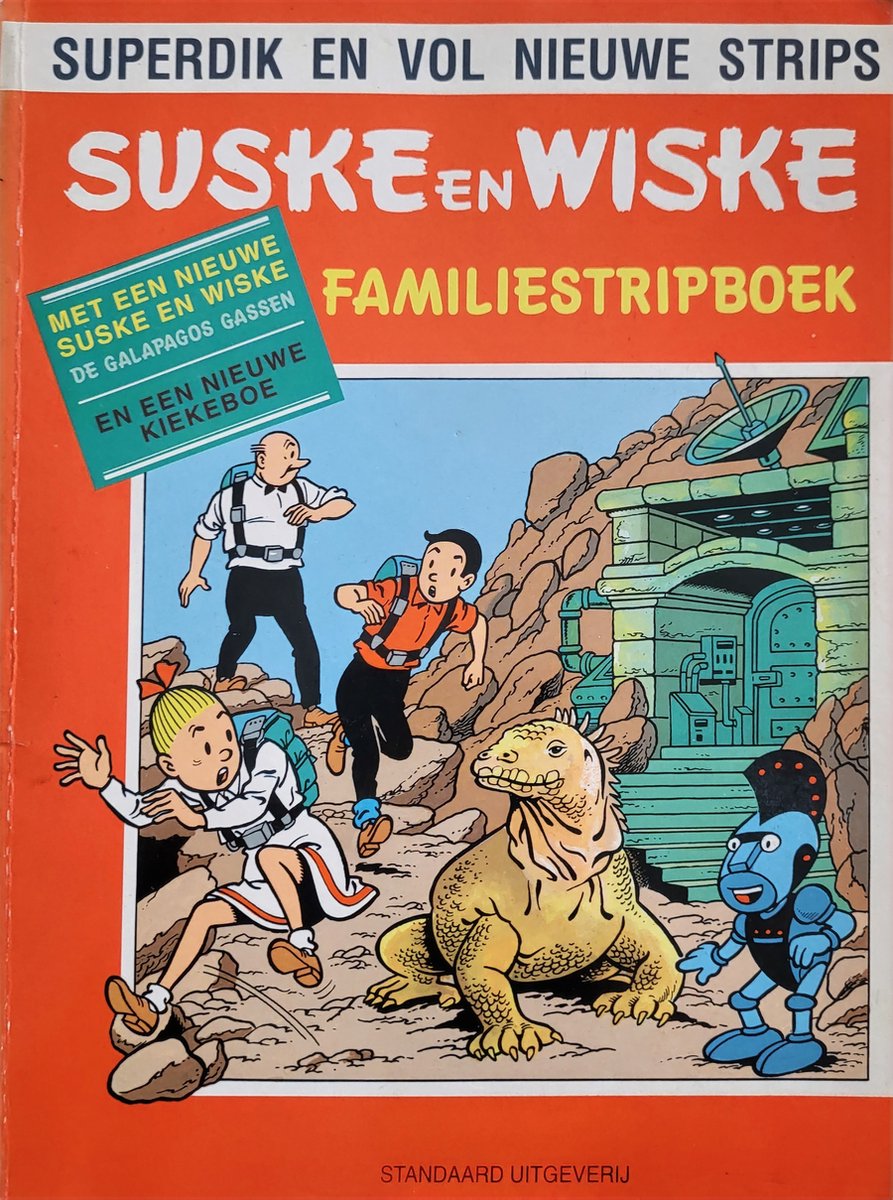 Suske en Wiske Familiestripboek vakantieboek (strips/puzzles/raadesels)