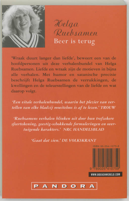 Beer Is Terug achterkant