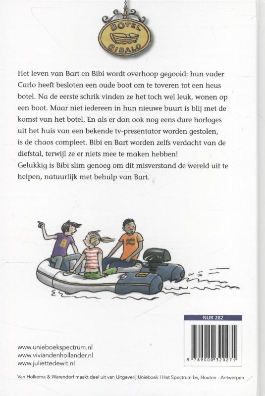 Een spetterend begin / Botel Bibalo achterkant
