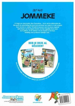 205 De kopermicroben / Jommeke / 205 achterkant
