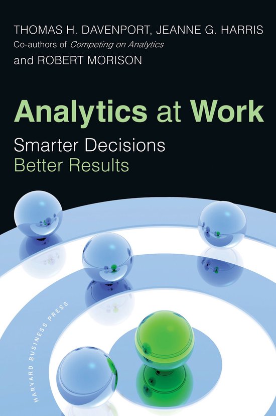 Thomas H. Davenport Analytics At Work