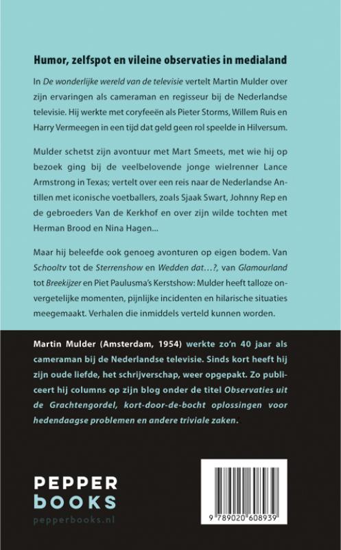 De wonderlijke wereld van de televisie achterkant