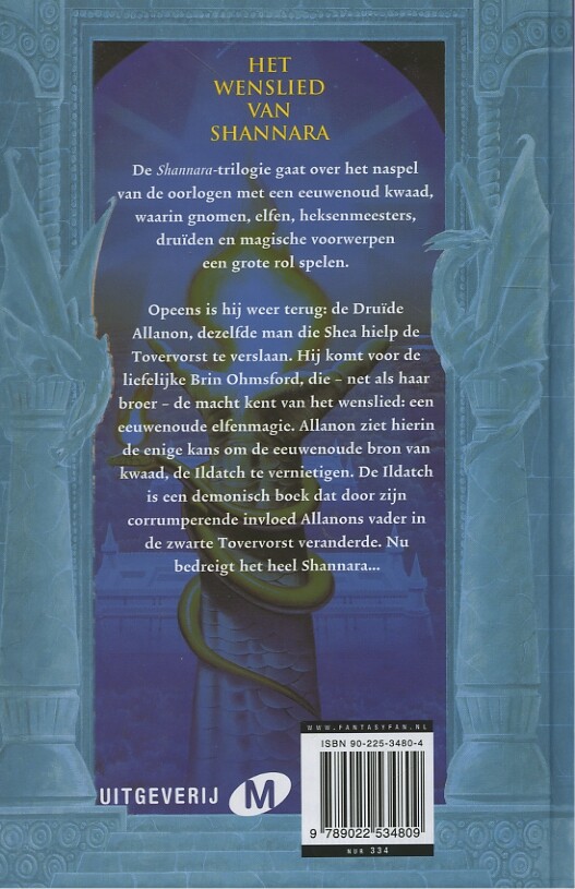 Het wenslied van Shannara / Shannara-trilogie / 3 Het wenslied van Shannara / Shannara-trilogie / 3 achterkant