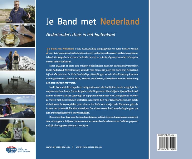 Je band met Nederland achterkant
