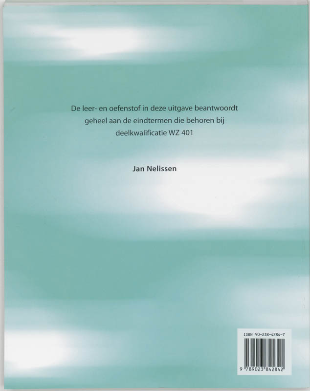 Dimensie 401 Methodische vaardigheden 2 achterkant