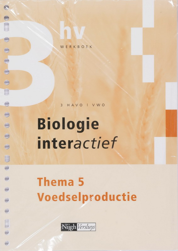 Biologie interactief 3 Havo vwo Werkboekkatern thema 5