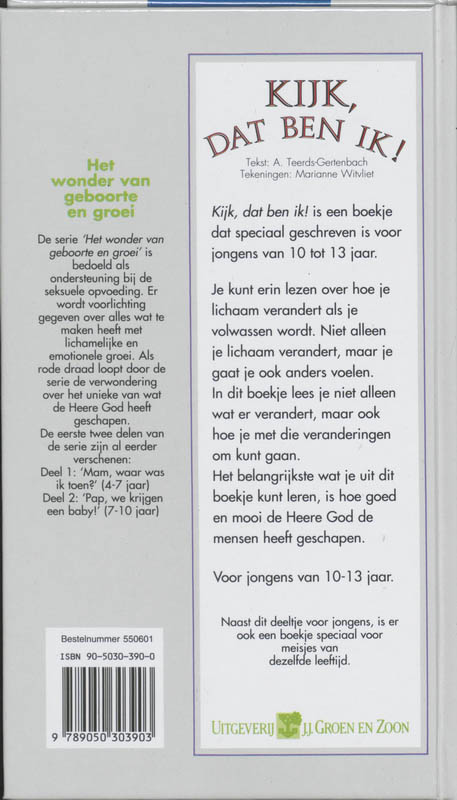 KIJK DAT BEN IK (jongens 10-13) KIJK DAT BEN IK  (jongens 10-13) achterkant