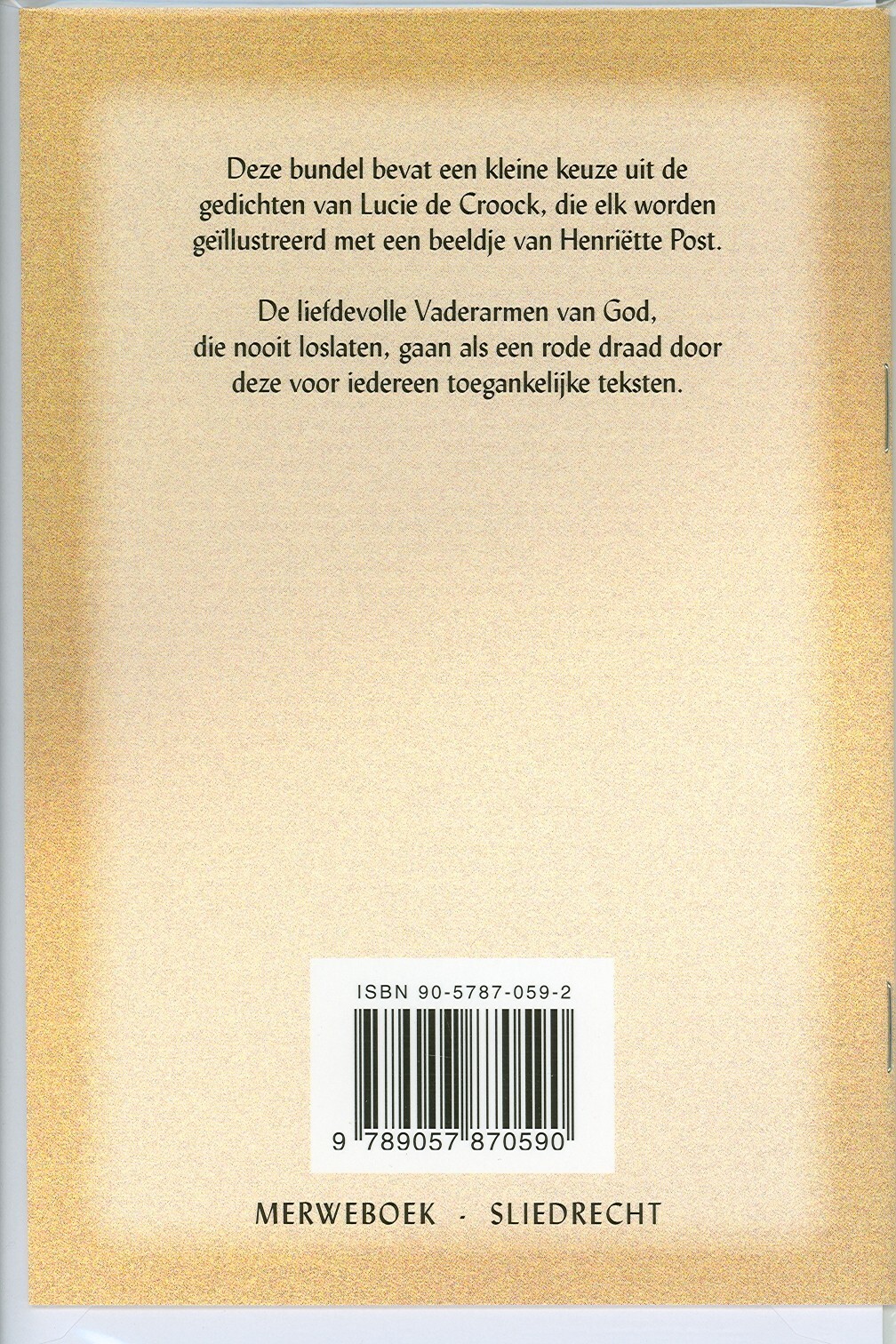 ZIJN LIEFDE KOMT JE TEGEMOET achterkant
