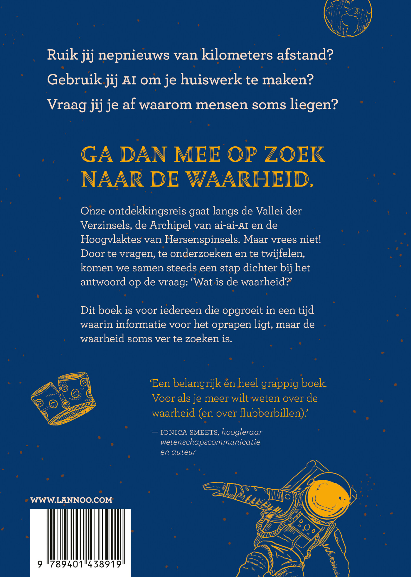 Op zoek naar de waarheid achterkant