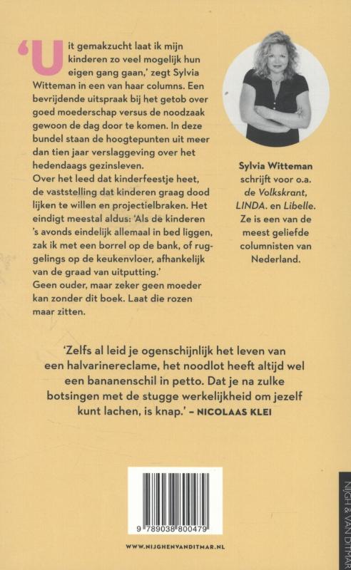 Plastic rozen Plastic rozen achterkant