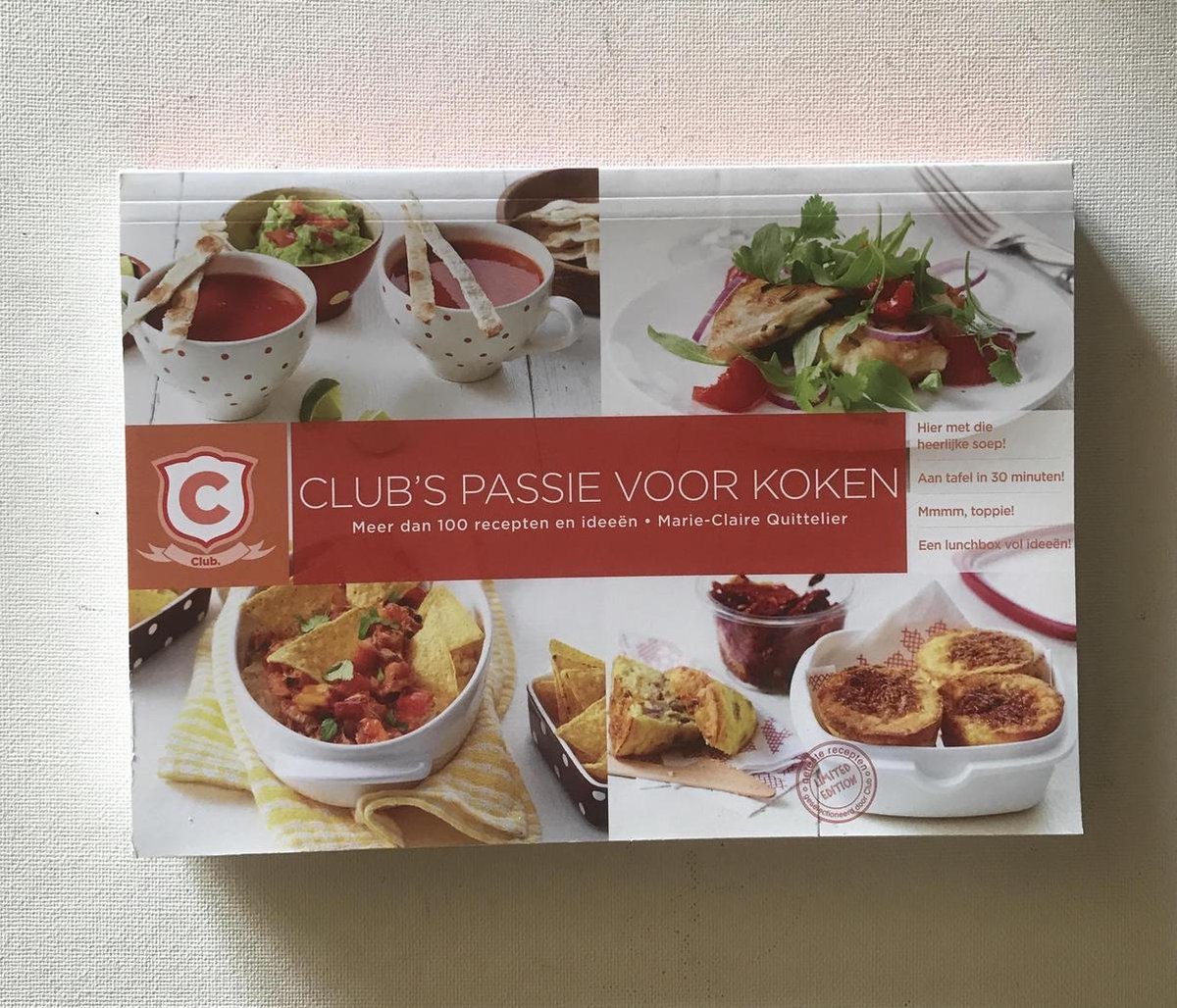 Club's passie voor koken - Marie-Claire Quittelier