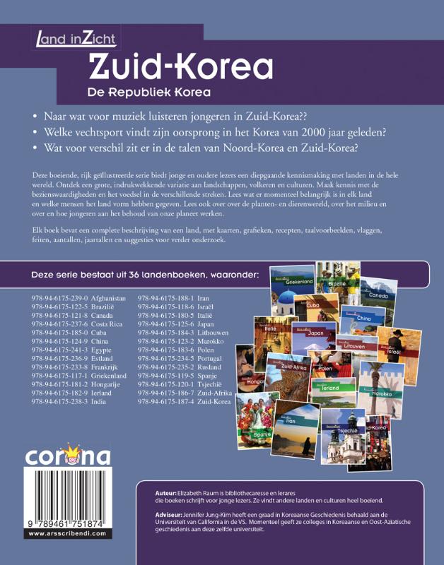 Land inzicht  -   Zuid-Korea achterkant