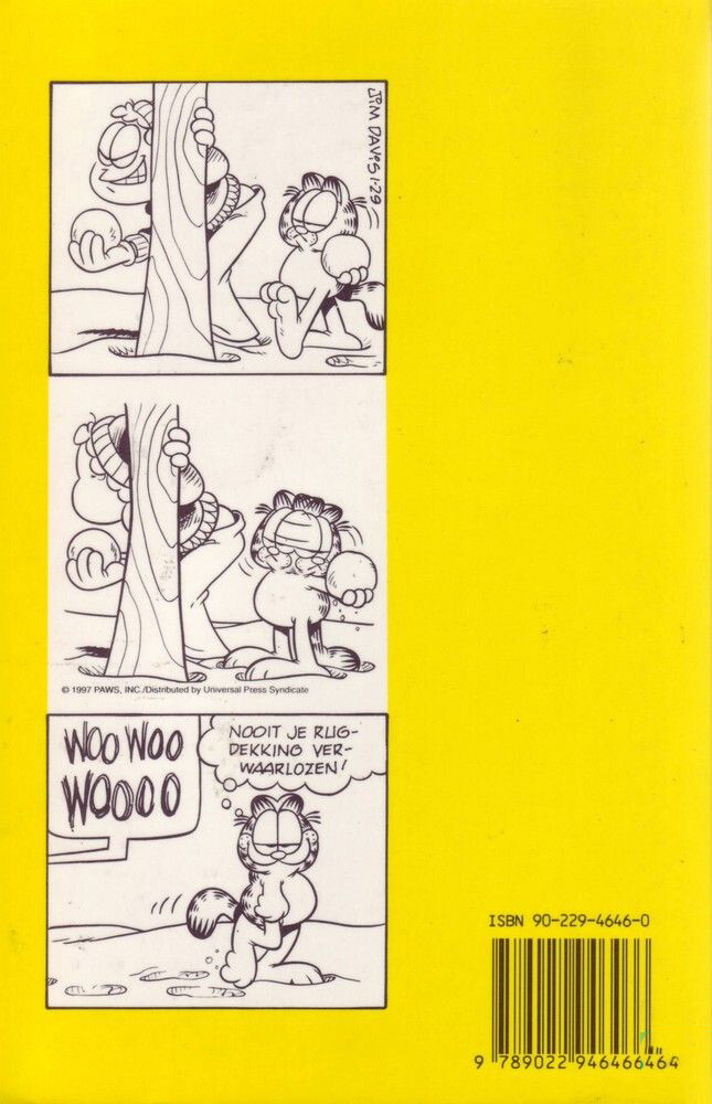 Garfield / Garfield Pocket / 30 achterkant
