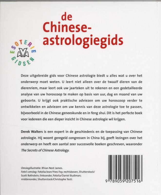 De Chinese-astrologiegids De Chinese-astrologiegids achterkant