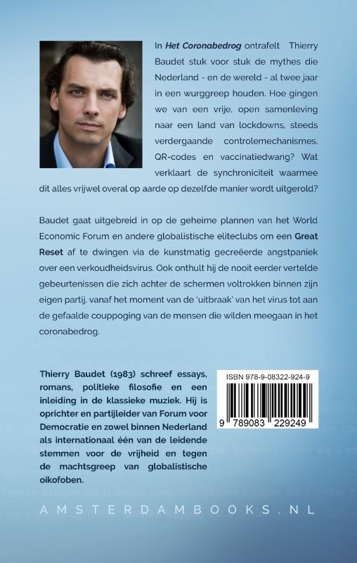 Het Coronabedrog achterkant
